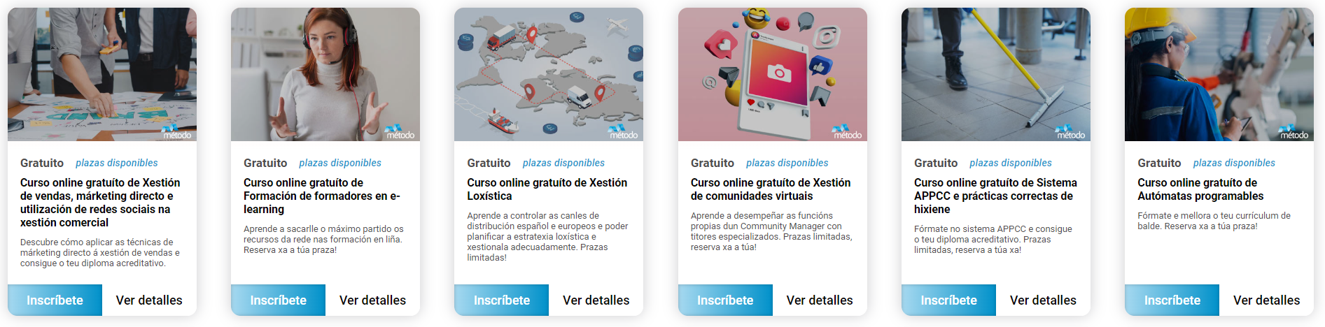cursos gratuítos galicia