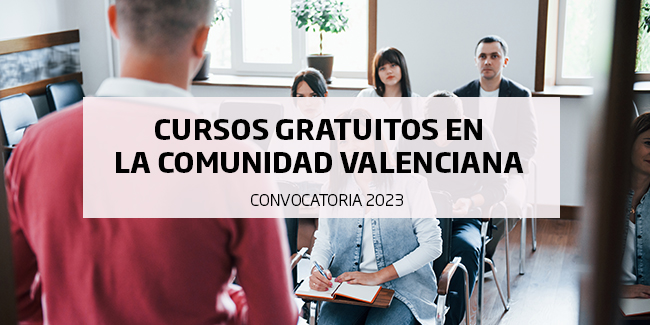 Cursos gratuios SEPE Comunidad Valenciana